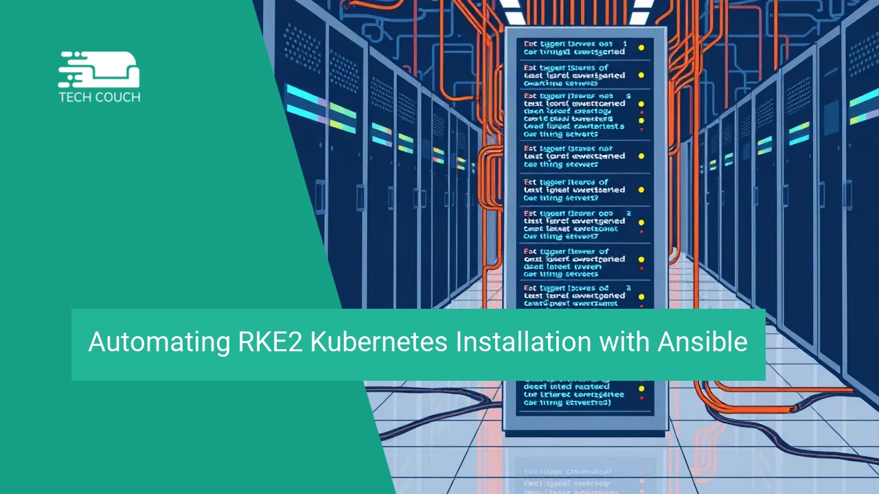 Automating RKE2 kubernetes installation with ansible