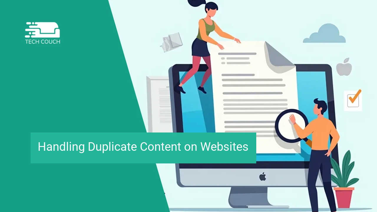 Handling duplicate content on websites