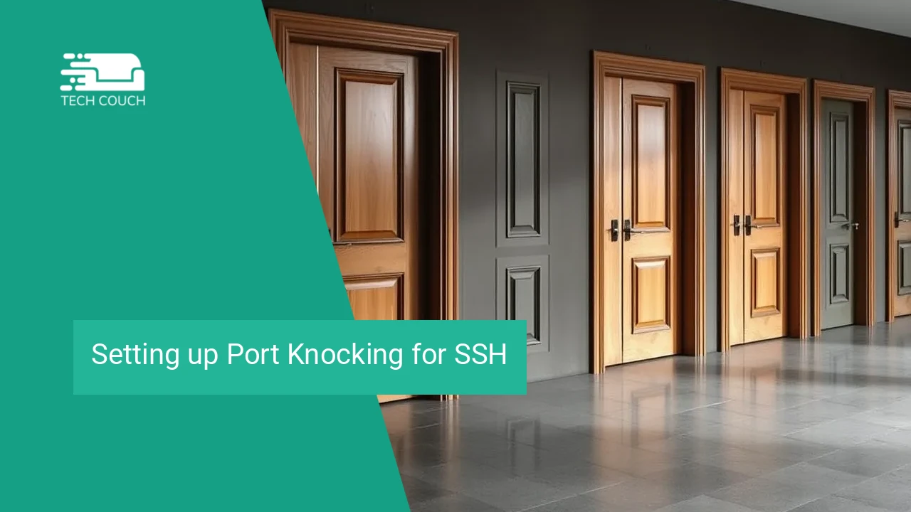 Setting up port knocking for SSH